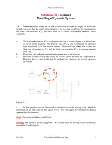 Solutions for Tutorial 2