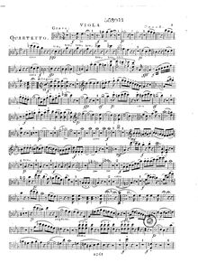 Partition viole de gambe, quintette pour Piano et vents, Op.8, Grund, Friedrich Wilhelm