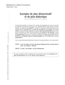plan dissertation dialectique exemple