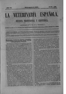 La veterinaria española, n. 182 (1862)