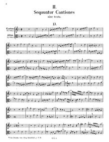 Partition , Duet pour soprano et ténor* (haut clefs: G2, C3), Duodecim bicinia sine textu par Orlande de Lassus