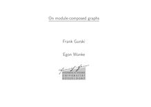 On module composed graphs