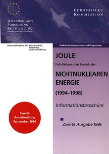Spezifisches FTE-Programm im Bereich der nichtnuklearen Energie (Joule-Thermie) (1994-1998)