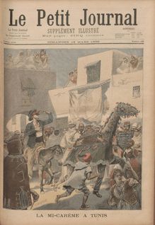 LE PETIT JOURNAL SUPPLEMENT ILLUSTRE  N° 435 du 19 mars 1899