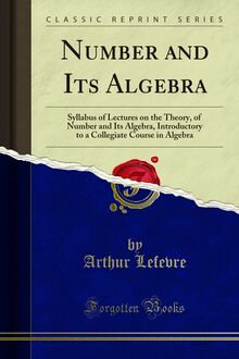 Number and Its Algebra