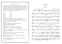 Partition complète et parties, 3 kleine Trios, Op.305