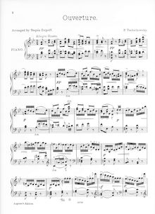 Partition complète, pour Nutcracker, Щелкунчик, Tchaikovsky, Pyotr par Pyotr Tchaikovsky