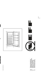 Notice Réfrigérateur NEFF  K1514X6/01