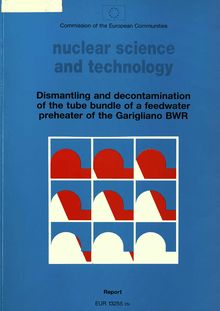 Dismantling and decontamination of the tube bundle of a feedwater preheater of the Garigliano BWR