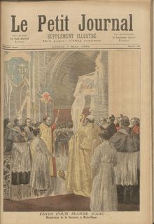 LE PETIT JOURNAL SUPPLEMENT ILLUSTRE  numéro 181 du 07 mai 1894