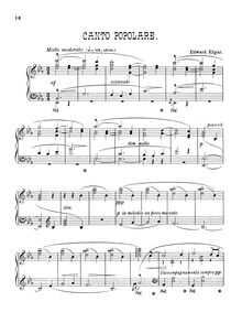 Partition complète, en pour South, Alassio, Elgar, Edward par Edward Elgar