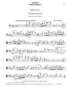 Partition de violoncelle, 12 Klavierstücke für kleine und große Kinder, Op.85