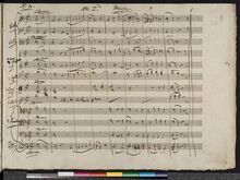 Partition Act II, No., Marcia. Adagio, Die Zauberflöte, The Magic Flute