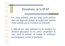 Préambules de la SFAP