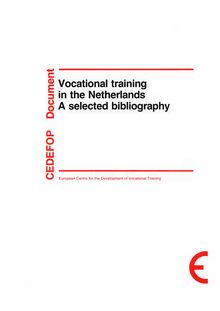 Vocational training in the Netherlands