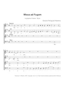Partition Kyrie, Missarum – Liber Secundus, Palestrina, Giovanni Pierluigi da