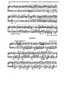 Partition complète, 6 corde quintettes G.271-276, Boccherini, Luigi par Luigi Boccherini