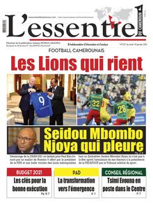 L’Essentiel du Cameroun n°327 - du lundi 18 janvier 2021