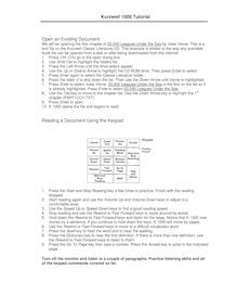 Kurzweil 1000 tutorial - GIMC