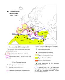 Croquis : la Méditerranée, une interface Nord-Sud