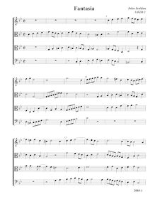 Partition Fantasia VdGS No.2 - partition complète (Tr T T B), fantaisies pour 4 violes de gambe et orgue