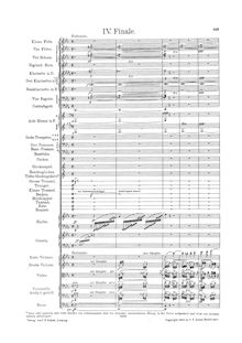 Partition I, Finale: Sostenuto - Allegro moderato - Allegro energico, Symphony No.6
