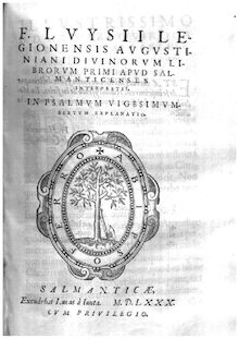 F. Luysii Legionensis Augustiniani diuinorum librorum primi apud Salmanticenses interpretis In psalmum vigesimum-sextum explanatio