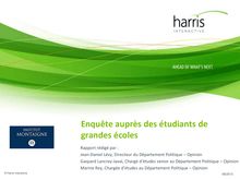 Harris Interactive : Enquête auprès des étudiants de grandes écoles