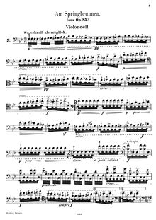 Partition de violoncelle, 12 Klavierstücke für kleine und große Kinder, Op.85 par Robert Schumann