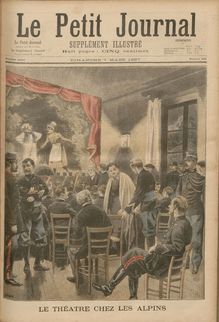 LE PETIT JOURNAL SUPPLEMENT ILLUSTRE  N° 329 du 07 mars 1897