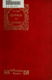 In the republic of letters