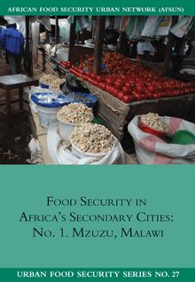 Food Security in Africa s Secondary cities