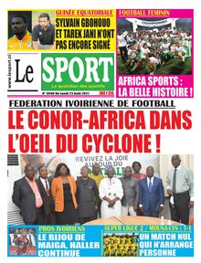 Le Sport n°4698 - du lundi 23 août 2021