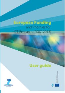 European funding and priorities for ICT research (2007-2013)