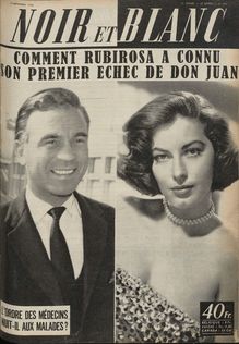 NOIR ET BLANC N° 602 du 15 septembre 1956