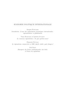 PDF - 101.7 ko - ECONOMIE POLITIQUE INTERNATIONALE