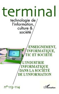 Enseignement, informatique, TIC et société