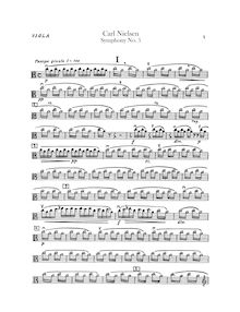 Partition altos, Symphony No. 5, Op. 50, Nielsen, Carl