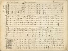Partition complète, Patriotic hymn, Méhul, Etienne Nicolas