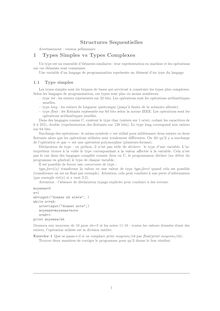 cours types simples vs complexes