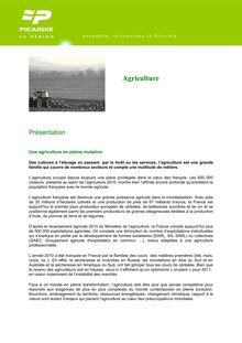 Agriculture - Portail de la formation en Picardie