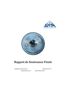 Rapport de soutenance - Rapport Final