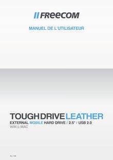 Notice Disque dur externe Freecom  Tough Drive Leather