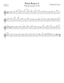 Partition viole de gambe aigue 3, octave aigu clef, Transcriptions pour 4 violes de gambe