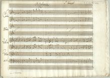 Partition complète, Sinfonia en D major 3, D major, Galuppi, Baldassare