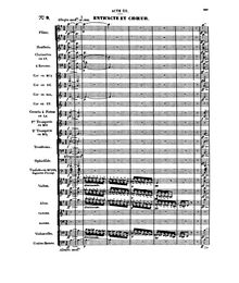 Partition Act III, Benvenuto Cellini, opéra semi-seria, Berlioz, Hector par Hector Berlioz
