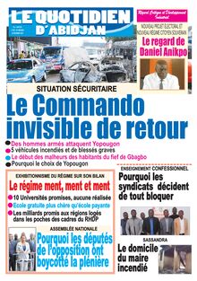 Le Quotidien d’Abidjan n°2981 - du mercredi 02 décembre 2020