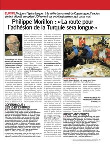 Philippe Morillon : «La route pour l adhésion de la Turquie sera ...