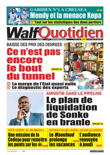Walf Quotidien n°9155 - du mardi 4 octobre 2022
