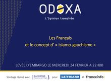 Sondage Odoxa : les Français et le concept d’ «islamo-gauchisme»